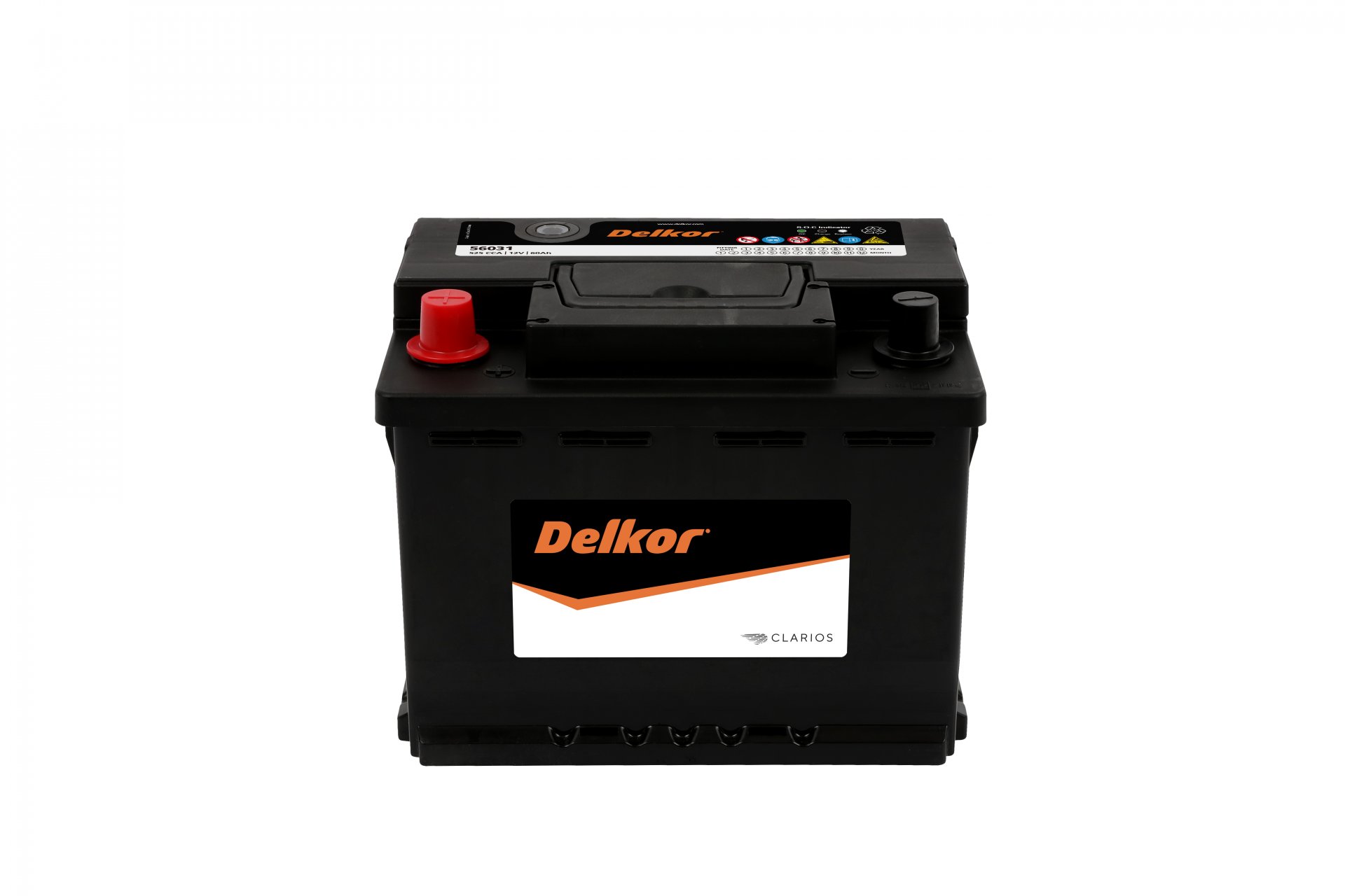 Battery Delkor 56031 (LN2 R) (Sealed Maintenance Free Type) 12V 60Ah